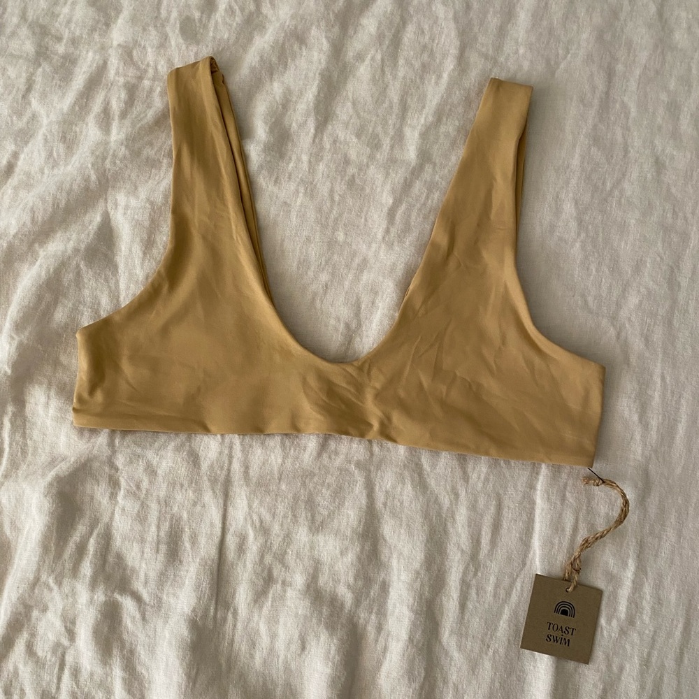 Toast Swim Signature Scoop Bikini Top